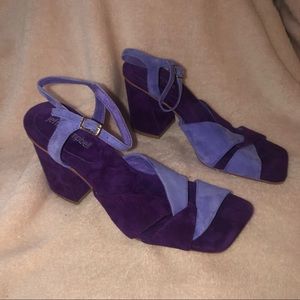 Jeffrey Campbell Purple and Lavender Heels